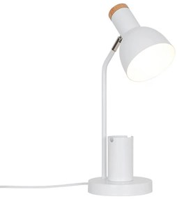 Nordlux - Stolná lampa DEVONE 1xE27/15W/230V biela