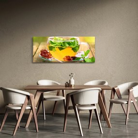 Obraz - Čaj (120x50 cm)