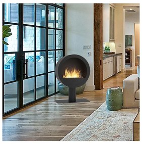 InFire - BIO krb pr. 70 cm 3kW čierna