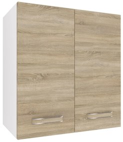Kuchynská skrinka Belini horná 60 cm dub sonoma  TOR SG2-60/2/WT/DS/0/F