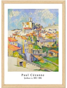 Plagát v ráme 55x75 cm Paul Cézanne – Wallity