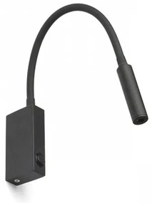 RED - Design Rendl - R12945 - LED Flexibilná lampička EKE LED/3W/230V čierna