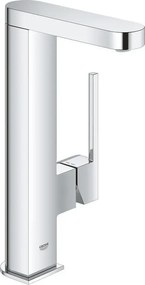 Grohe Plus - Umývadlová batéria L, s výpusťou Push-Open a výsuvnou koncovkou, chrómová, GRH-23844003