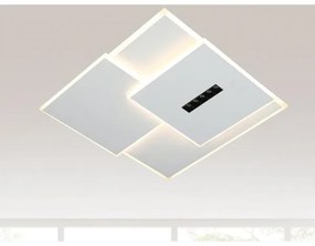 LED Stmievateľné stropné svietidlo LED/95W/230V 3000-6500K biela + diaľkové ovládanie