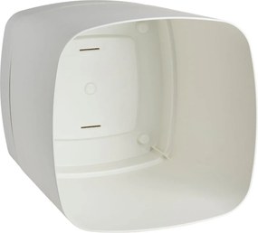 PLASTOVÝ KVETINÁČ CUBI 25X27,5 CM KRÉMOVÁ