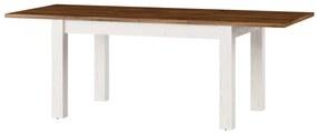 Jedálenský stôl Cantaro 40 (borovica andersen + dub stirling) (pre 6 až 8 osôb). Vlastná spoľahlivá doprava až k Vám domov. 1068117