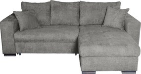 XXXLutz ROHOVÁ SEDAČKA, textil, sivá Carryhome - Sedačky - 00000F000401