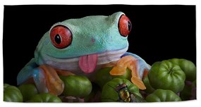 Sablio Uterák Veselá žaba - 50x100 cm