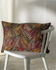 Karin - jednoduchá obliečka, 60x40cm farba produktu bordová látka zapletaná, vzorované