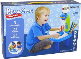 LEAN Toys Detský projektor na učenie kreslenia dinosaurus