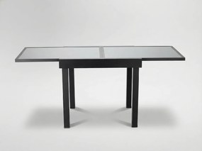 Garden Line Hliníkový skladací stôl „OLIVER“ 90/180 x 90 x 75,5 cm