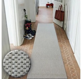 Behúň SIZAL FLOORLUX 20433 strieborný