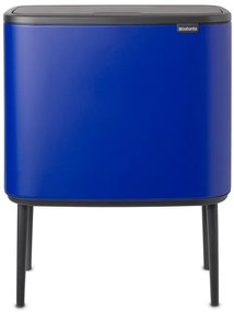 Brabantia BO Touch Bin 11+23L minerálna modrá