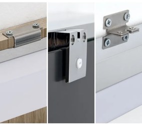 Orion Soff 3-587- LED Osvetlenie zrkadla HORIZON LED/12W/230V 60 cm IP44 strieborná