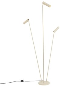 Moderná stojaca lampa béžová 3-svetlá GU10 35mm - Thomas