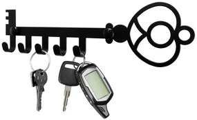 Nástenný vešiak KLAVIS čierny