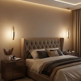 Toolight Toolight, LED stropné svietidlo, 8W, 4000K, 1000lm, G141-CP, zlatá, OSW-02610