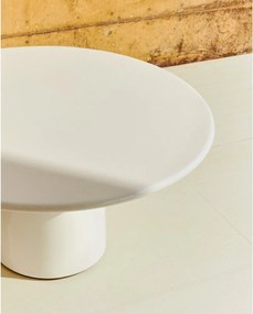 Betónový okrúhly Záhradný konferenčný stolík ø 85 cm Albanella – Kave Home