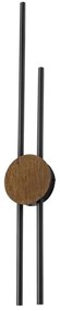 Brilagi - LED nástenné svietidlo WOODY COLLINE LED/15W/230V 80 cm dub orech