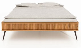 Dvojlôžková posteľ z dubového dreva 160x200 cm Kula - The Beds