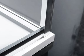 Polysan EASY, 3-stenový sprchový kút 1300x900mm, L/P varianta, číre sklo, EL1315EL3315EL3315