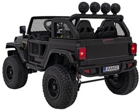 RAMIZ Elektrická autíčko OFF-ROAD 3.0 - čierne - 4x35W- BATÉRIA - 12V14Ah - 2024