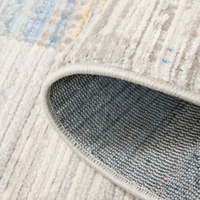 Kusový koberec Vizion krémovo modrý 240x330cm