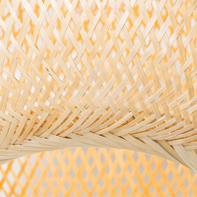 Orientálna vonkajšia stojaca lampa bambus IP44 - Rafael