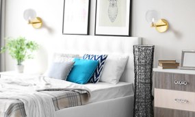 Toolight Toolight, nástenné svietidlo 1xG9 APP1161-1W, zlatá lesklá, OSW-14015