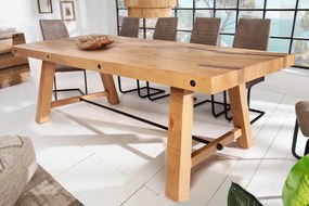 Moderný jedálenský stôl z masívu Finca Borovica 200cm