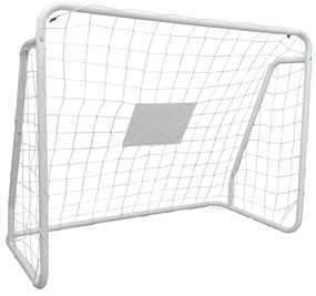 TRENDIE Zostava 2 futbalových bránok 124x96 cm
