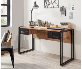 Dizajnový písací stôl Ilaria 139 cm borovica