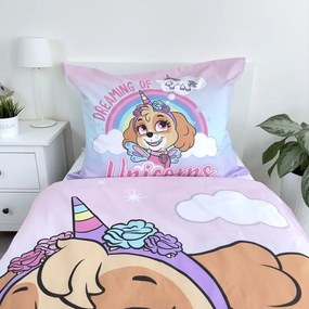 Jerry Fabrics Bavlnené obliečky 140x200 + 70x90 cm - Labková patrola "PP354"