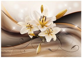 Artgeist Fototapeta - Golden Lily Veľkosť: 250x175, Verzia: Standard