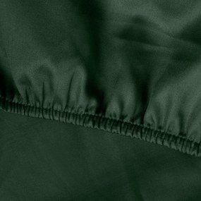 MAKOSATÉNOVÉ PRESTIERADLO DINA 140X200 CM TMAVOZELENÉ