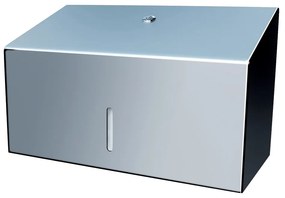 Zásobník na skladané papierové uteráky Merida Stella Mini, lesklý nerez