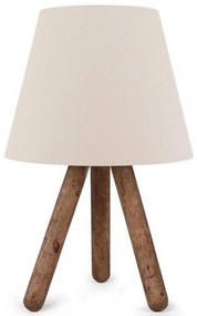 Asir Stolná lampa AYD 1xE27/60W/230V béžová/hnedá 780SGN1657