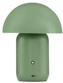 Dizajnová stojaca lampa Pois Zelená