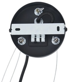 Moderné závesné svietidlo čierne so 6 svetlami - Jeana Circle