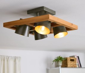Stropná lampa »Bell«, Trio, 4 plamene