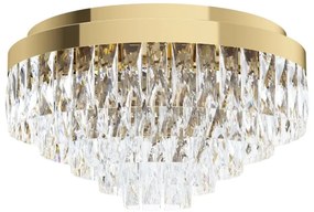 Eglo 39457 - Stropné svietidlo VALPARAISO 8xE14/40W/230V zlatá