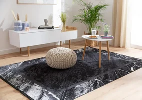 Koberec Arte Norwalk Marble čierny