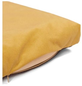 Žltý matrac pre psa z Eko kože 90x110 cm SoftPET Eco XXL – Rexproduct