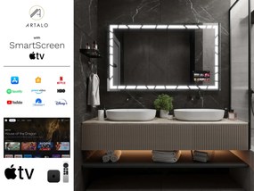 Zrkadlo do kúpeľne s LED osvetlením M21 premium