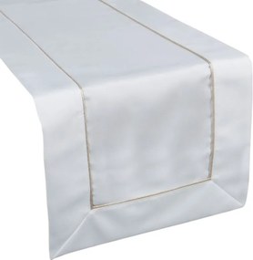 OBRUS MADELE 40 X 180 CM BIELY