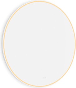 Nimco Biele okrúhle LED zrkadlo priem. 1000 mm s dvoma dotykovými senzormi - ZPB 28004RVX-05