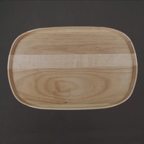 AMADEA Drevený podnos, masívne drevo, 31 cm