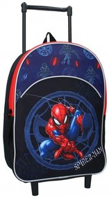 Vadobag - Chlapčenský cestovný kufor na kolieskach Spiderman MARVEL / 33 × 25 × 11