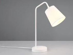Stolná lampa Buddy, biela%