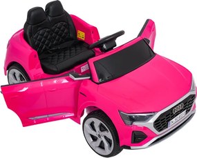 Elektrické autíčko Audi SQ8 ružové